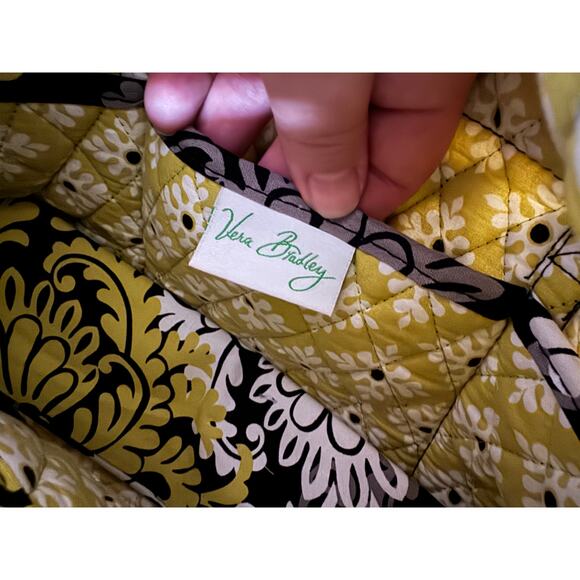 Vera Bradley | Mandy Baroque Pattern Double Handle Zip Small Tote Bag - Picture 5 of 8